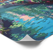 Colmar Frankreich Kunst, Dichtung und Musik Poster (Ecke)