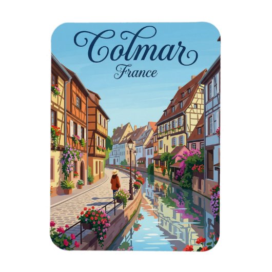 Colmar Frankreich Magnet (Vertikal)