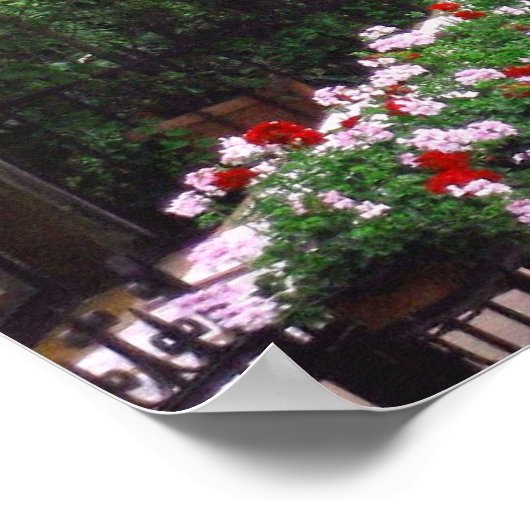 Colmar, Frankreich Poster (Ecke)