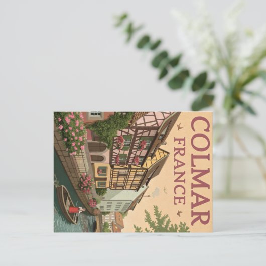 Colmar, Frankreich Postkarte (Stehend Vorderseite)