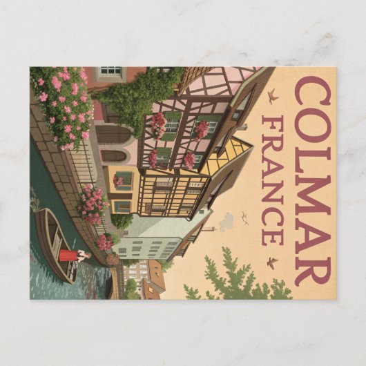 Colmar, Frankreich Postkarte (Vorderseite)