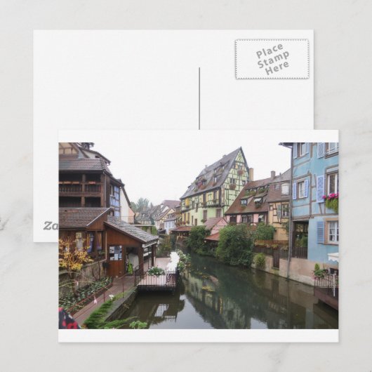 Colmar Frankreich Postkarte (Vorne/Hinten)
