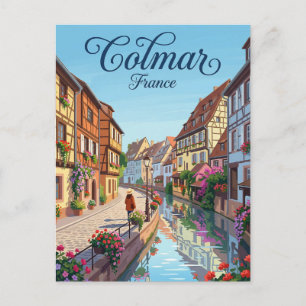 Colmar Frankreich Postkarte