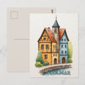 Colmar Frankreich Reise Postkarte (Vorne/Hinten)