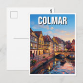 Colmar Little Venice Postkarte (Vorne/Hinten)