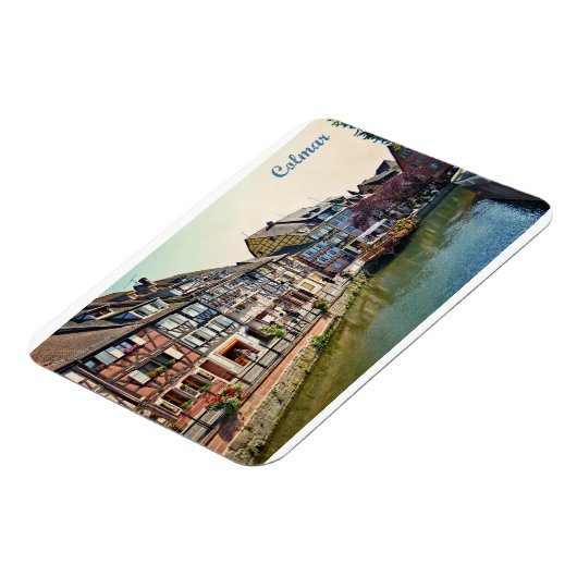 Colmar Postkarte Magnet (Linke Seite)