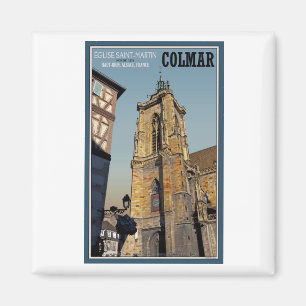 Colmar - St Martins Kirche Magnet
