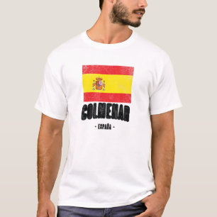 Colmenar Spain Es Flag City - Bandera Ropa T-Shirt