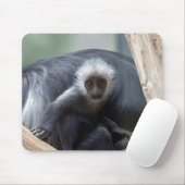 Colobus polykomos mousepad (Mit Mouse)