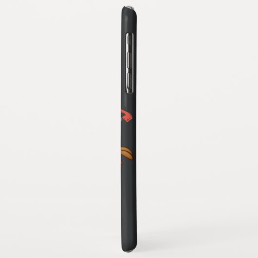 Coloful "Tantrum" TAZ™ Case-Mate iPhone Hülle (Hinten/Links)