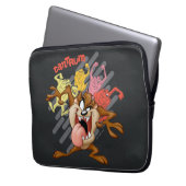 Coloful "Tantrum" TAZ™ Laptopschutzhülle (Vorderseite Links)