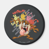 Coloful "Tantrum" TAZ™ Magnet (Vorne)