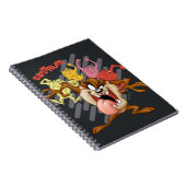 Coloful "Tantrum" TAZ™ Notizblock (Rechte Seite)