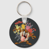 Coloful "Tantrum" TAZ™ Schlüsselanhänger (Vorderseite)