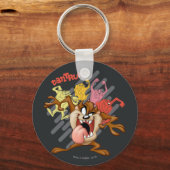 Coloful "Tantrum" TAZ™ Schlüsselanhänger (Vorderseite)