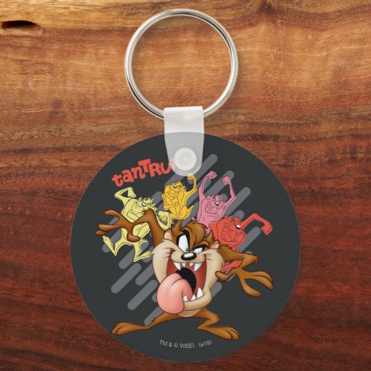 Coloful "Tantrum" TAZ™ Schlüsselanhänger (Vorderseite)