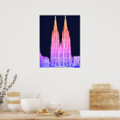 Cologne cathedral Kölner Dom Cologne Köln Colonia Poster (Küche)