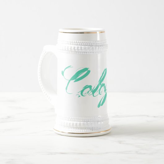 Cologne – Colonia – Köln am Rhein Bierglas (Vorderseite Links)