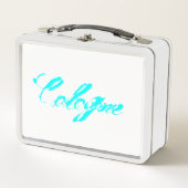 Cologne – Colonia – Köln am Rhein Metall Brotdose (Vorderseite)