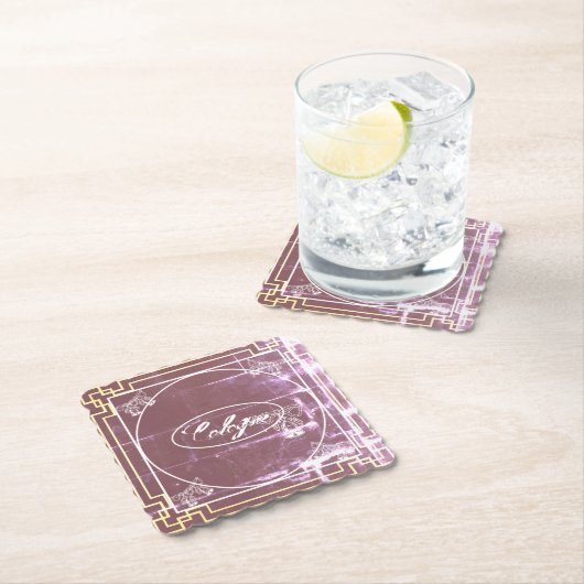 Cologne – Colonia – Köln Art Nouveau shabby chic Untersetzer (Vor Ort)