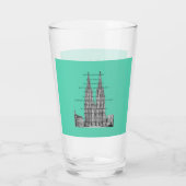 Cologne Dome Cologne Köln Kölsches Grundgesetz Glas (Rückseite)