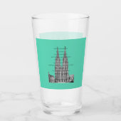 Cologne Dome Cologne Köln Kölsches Grundgesetz Glas (Vorderseite)