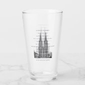 Cologne Dome Cologne Köln Kölsches Grundgesetz Glas (Rückseite)