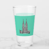 Cologne Dome Cologne Köln Kölschglas Glas (Vorderseite)