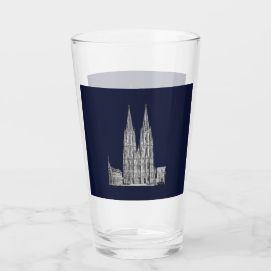 Cologne Dome Cologne Köln Kölschglas Glas (Rückseite)