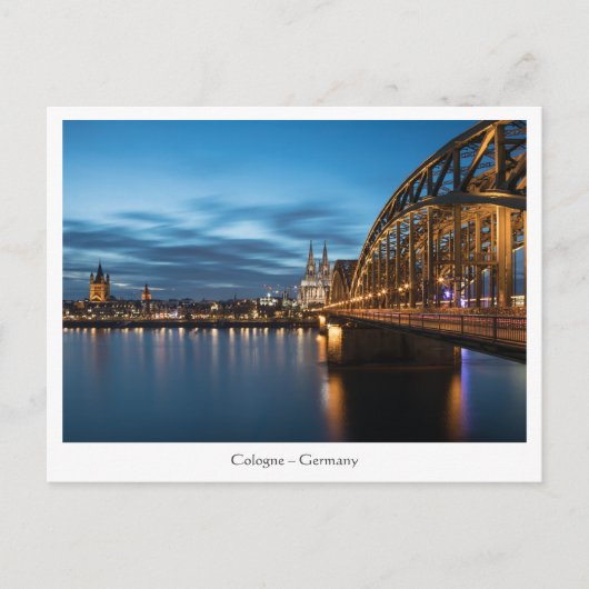 Cologne Germany Postkarte (Vorderseite)