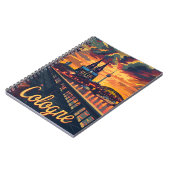 Cologne Rhin Sunset Notizblock (Linke Seite)