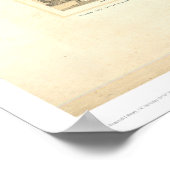 Coloma, CA. Panoramakarte 1857 (0423A) Poster (Ecke)