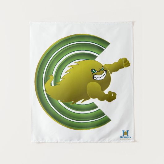 Coloma Comets #2 Wandteppich (Vorderseite)