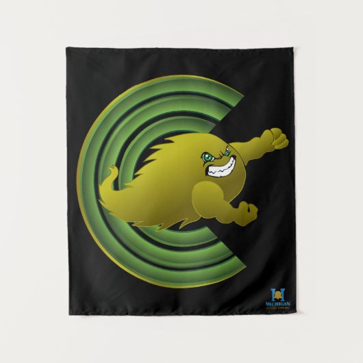 Coloma Comets #2 Wandteppich (Vorderseite)