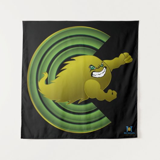 Coloma Comets #2 Wandteppich (Vorderseite)