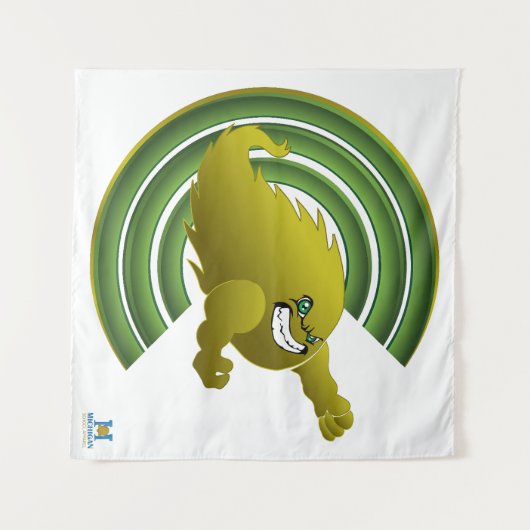 Coloma Comets #2 Wandteppich (Vorderseite (Horizontal))