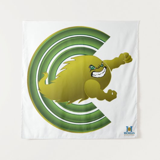 Coloma Comets #2 Wandteppich (Vorderseite)