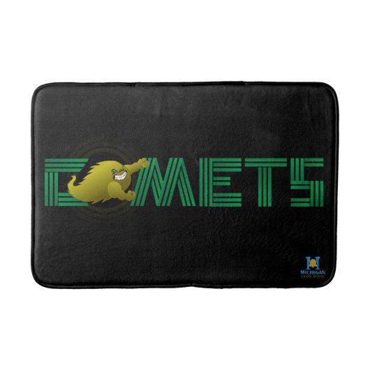 Coloma Comets #3 Badematte (Vorderseite)