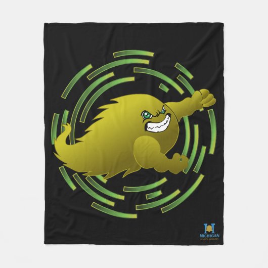 Coloma Comets #4 Fleecedecke (Vorderseite)