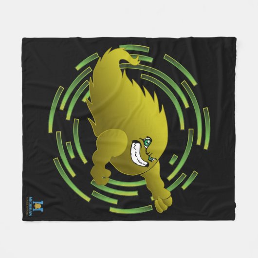 Coloma Comets #4 Fleecedecke (Vorderseite (Horizontal))