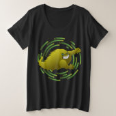 Coloma Comets #4 Große Größe T-Shirt (Design vorne)