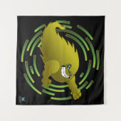 Coloma Comets #4 Wandteppich (Vorderseite (Horizontal))