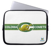 Coloma Comets Laptopschutzhülle (Vorderseite)