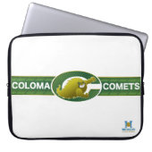 Coloma Comets Laptopschutzhülle (Vorderseite)
