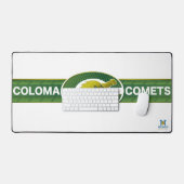 Coloma Comets Schreibtischunterlage (Tastatur & Maus)