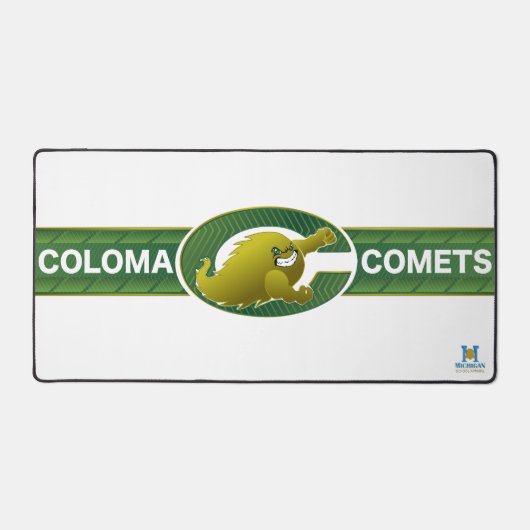 Coloma Comets Schreibtischunterlage (Vorderseite)
