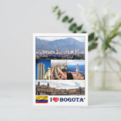 Colombia - Bogotà - I Love - Postkarte (Stehend Vorderseite)