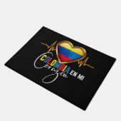 Colombia en mi Corazon Colombian Pride Fußmatte (Schrägansicht)