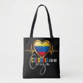 Colombia en mi Corazon Colombian Pride  Tasche (Vorderseite)