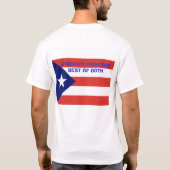 colombia_flag, COLO-RICAN: (KOLO'- RIKAN) BEBE De… T-Shirt (Rückseite)